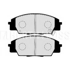 J3604067 NIPPARTS Комплект тормозных колодок, дисковый тормоз