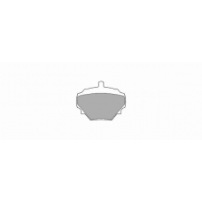 192 SIMER Комплект тормозных колодок, дисковый тормоз