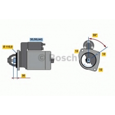 0 986 023 860 BOSCH Стартер