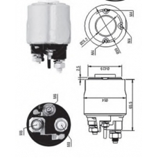 940113050570 MAGNETI MARELLI Тяговое реле, стартер