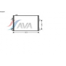 RTA5347 AVA Конденсатор, кондиционер