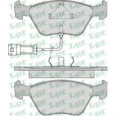 05P978 LPR Комплект тормозных колодок, дисковый тормоз