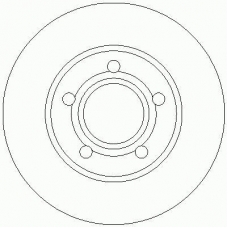 D2455 ROULUNDS Тормозной диск