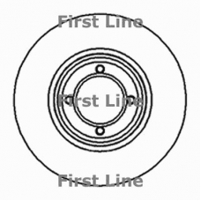 FBD216 FIRST LINE Тормозной диск