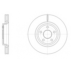 61512 10 KAWE Тормозной диск