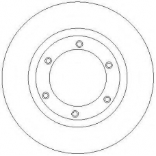 AC2547D AC Delco Тормозной диск