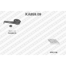 KA859.09 SNR Поликлиновой ременный комплект