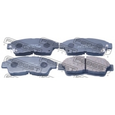 0101-GX100F FEBEST Комплект тормозных колодок, дисковый тормоз