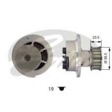 WP0021 GATES Водяной насос