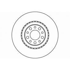 MDC1740 MINTEX Тормозной диск