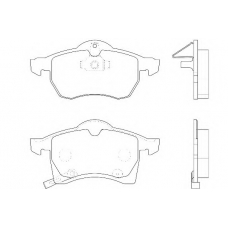 WBP21991A WAGNER LOCKHEED Комплект тормозных колодок, дисковый тормоз