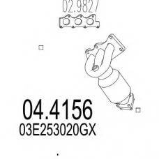 04.4156 MTS Катализатор