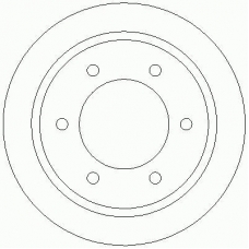 D2461 ROULUNDS Тормозной диск