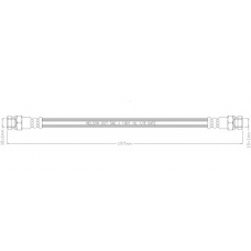 3906 REMKAFLEX Тормозной шланг