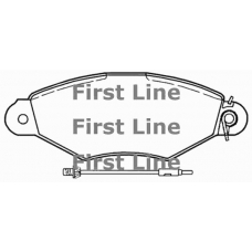 FBP3358 FIRST LINE Комплект тормозных колодок, дисковый тормоз