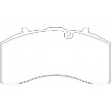 CVP103K DON Комплект тормозных колодок, дисковый тормоз