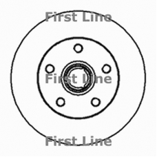 FBD566 FIRST LINE Тормозной диск