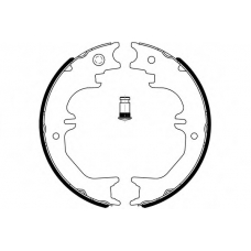 S892 SIMER Комплект тормозных колодок