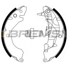 GF0730-1 BREMSI Комплект тормозных колодок