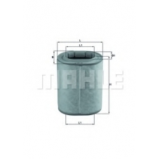 LX 1460 KNECHT Воздушный фильтр