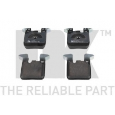 221565 NK Комплект тормозных колодок, дисковый тормоз