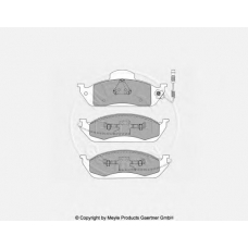 025 231 9317 MEYLE Колодки тормозные