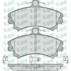 05P615 LPR Комплект тормозных колодок, дисковый тормоз