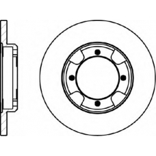 MDC935 MINTEX Тормозной диск