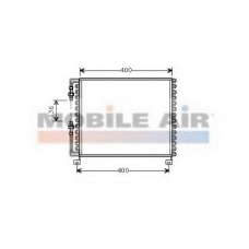 01005059 VAN WEZEL Конденсатор, кондиционер