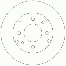 D2484 ROULUNDS Тормозной диск