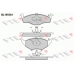 BL1693A1 FTE Комплект тормозных колодок, дисковый тормоз