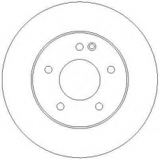 AC2154D AC Delco Тормозной диск