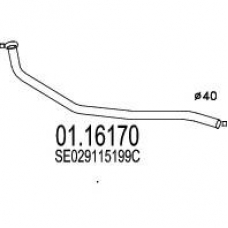 01.16170 MTS Труба выхлопного газа