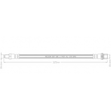 6911 REMKAFLEX Тормозной шланг