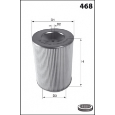 LFAF366 LUCAS FILTERS Воздушный фильтр