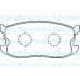 BP-3506 KAVO PARTS Комплект тормозных колодок, дисковый тормоз