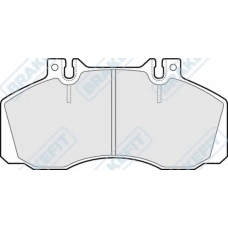 PD3111 APEC Комплект тормозных колодок, дисковый тормоз