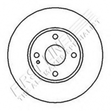 FBD1118 FIRST LINE Тормозной диск