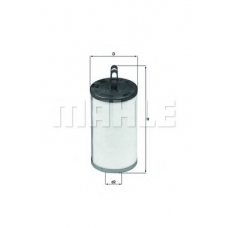 KX 2 MAHLE Топливный фильтр