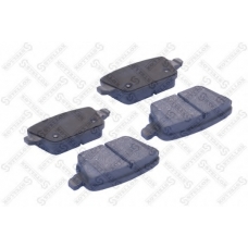 000 091B-SX STELLOX Комплект тормозных колодок, дисковый тормоз