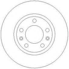 AC2081D AC Delco Тормозной диск