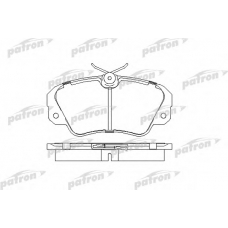 PBP686 PATRON Комплект тормозных колодок, дисковый тормоз