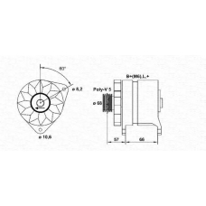 943356215010 MAGNETI MARELLI Генератор