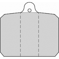 FD6331A NECTO Комплект тормозных колодок, дисковый тормоз