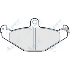 PAD749 APEC Комплект тормозных колодок, дисковый тормоз