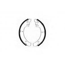 SS 501 SCT Комплект тормозных колодок, стояночная тормозная с