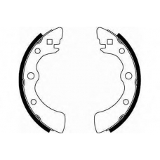 GS8071 TRW Комплект тормозных колодок