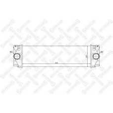 10-40206-SX STELLOX Интеркулер