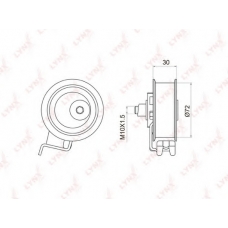 PB1008 LYNX Ролик натяжной