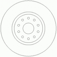 D2229 ROULUNDS Тормозной диск